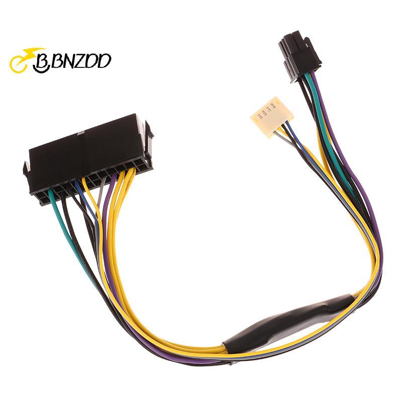 [BBNZDD] 24Pin Female to 6Pin Male Power Adapter Supply Cable Connector สําหรับ HP Elite 8100 8200 8