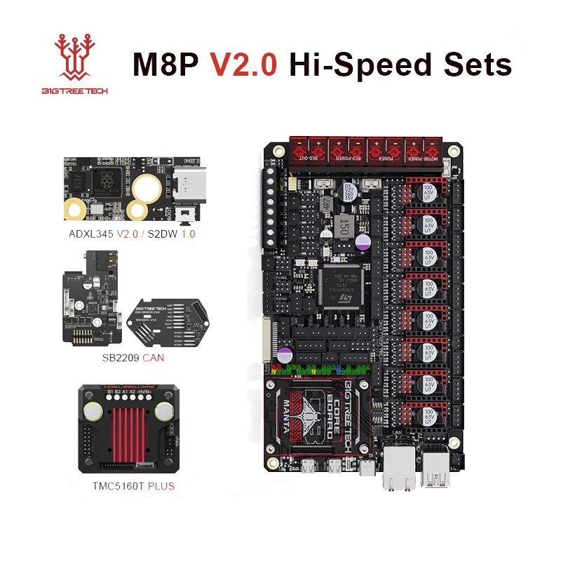 HB BTT SB2209 Manta M8P V2.0 บอร์ดควบคุม TMC5160T Plus Driver CB1 HDMI5 3D เครื่องพิมพ์ Klipper Voro