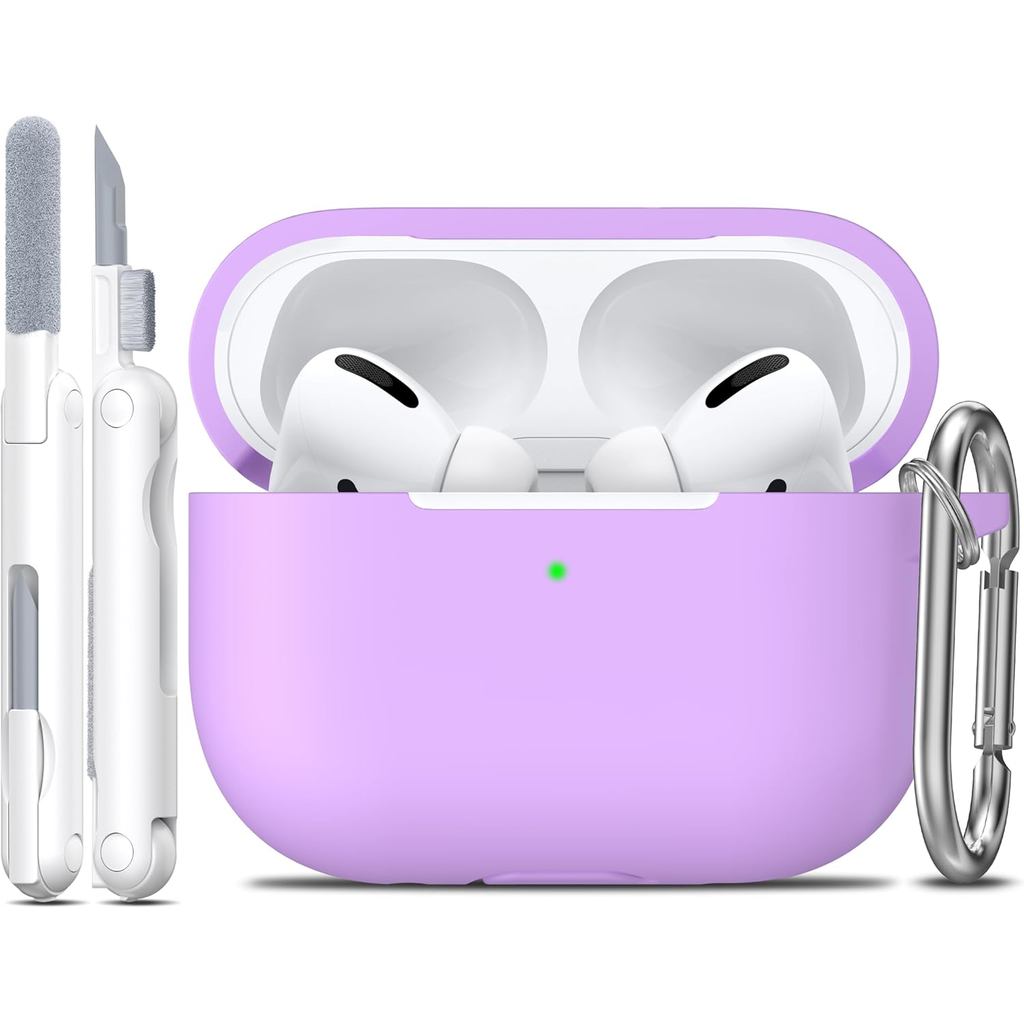 R-fun สําหรับ AirPods Pro 2nd/1st Generation กรณีชุดทําความสะอาด,ซิลิโคนอ่อนนุ่มป้องกันกรณีสําหรับ A