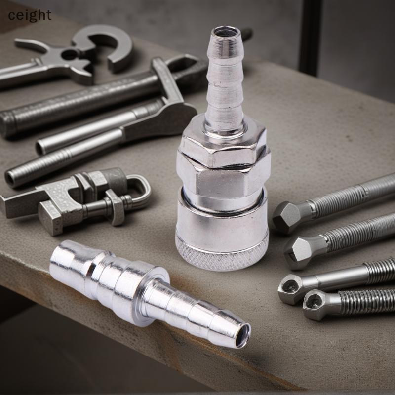 [ceight] 2 ชิ้น Euro Type SH20 PH20 Qui ข้อต่อขั้วต่อสําหรับ 8 มม.หลอด Pneumaticpressor TH