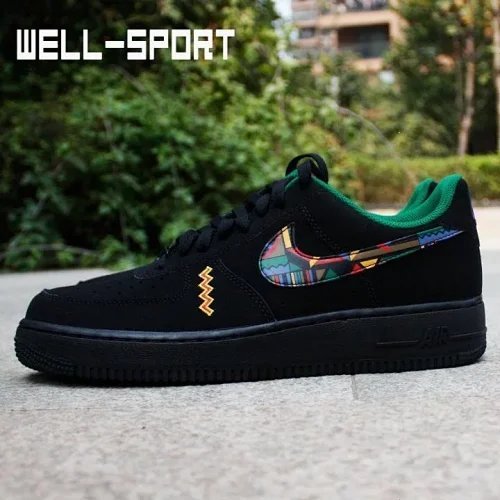 FORCE 1 AF1 Black Moon Air FORCE ของแท้ No. รองเท้าลําลอง 1 ชิ้น488298-059