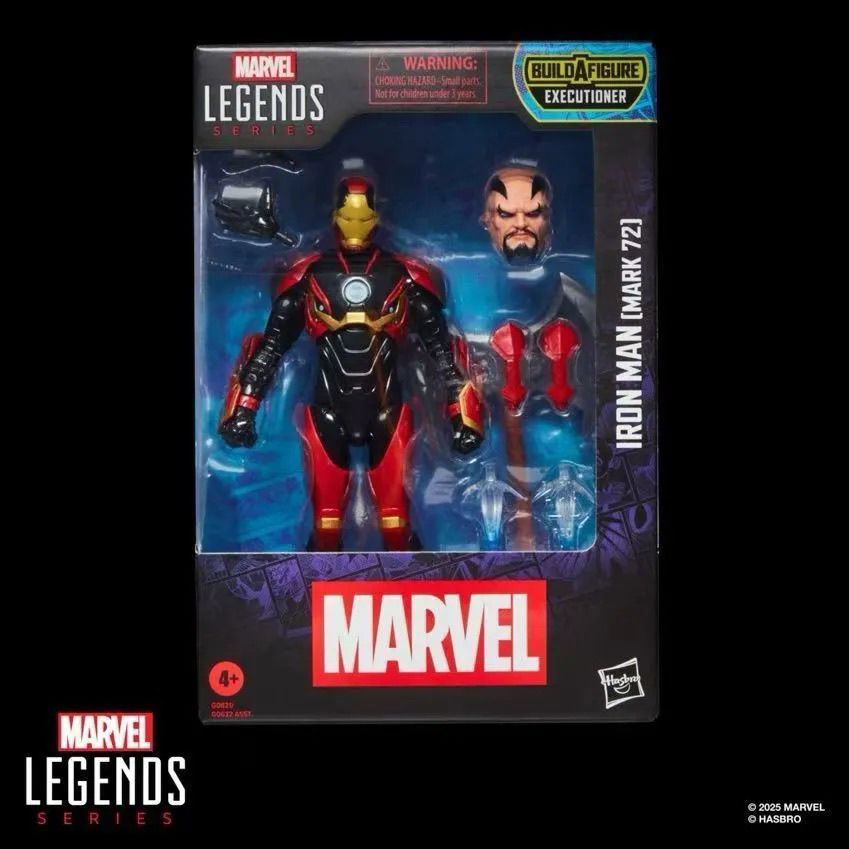 Hasbro Marvel 20 ซม.เคลื่อนย้ายได้การออกกําลังกายชุด Man World War II Wolf Amora รูป Iron Man
