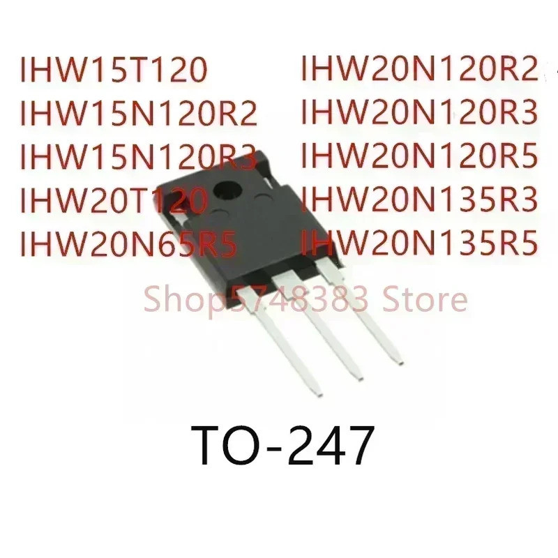 5PCS IHW15T120 IHW15N120R2 IHW15N120R3 IHW20T120 IHW20N65R5 IHW20N120R2 ทรานซิสเตอร์ IHW20N120R3 IHW