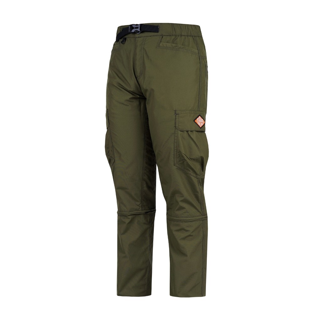 Mahahmeru Ergonomic Convertible Outdoor Sport Pants with Knee Zipper & Velc Cargo Pocket