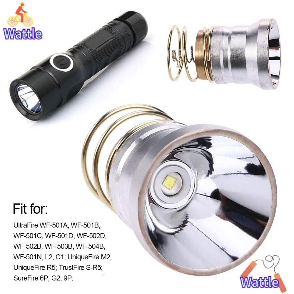 WATTLE ไฟฉายหัวโคมไฟอุปกรณ์เสริมแสงสีขาว 1000-Lumen 1-Mode