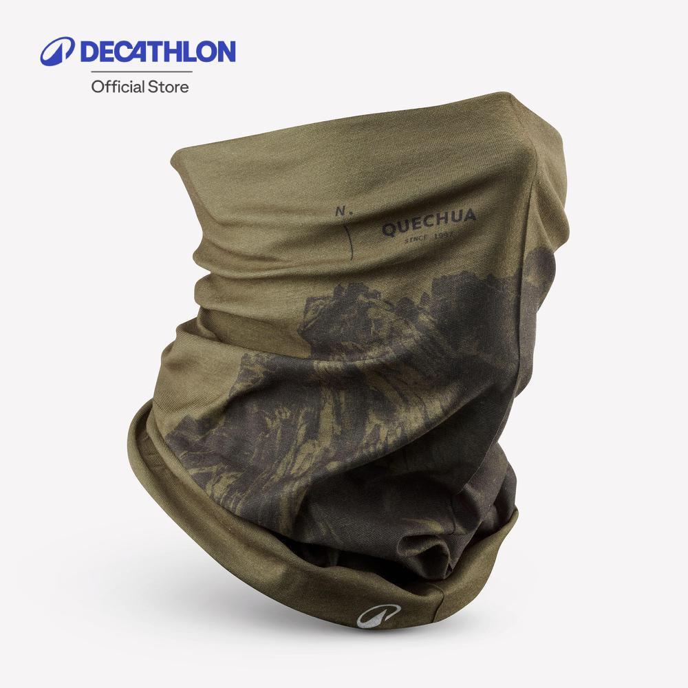 Decathlon Multi-Position Tube Scarf ปลอกอุ่นคอใส่ได้หลายแบบ - Green