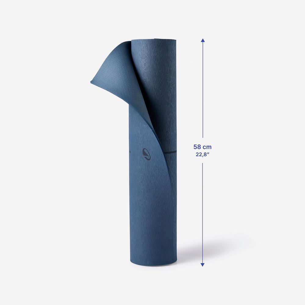 Decathlon 5 Mm Grippy And Comfortable Beginner Yoga Mat เสื่อโยคะสำหรับผู้เริ่มต้น หนา 5 มิลลิเมตร – Blue ราคา ถูกที่สุด ดีลบีเคเค แกลเลอรีภาพที่ 6