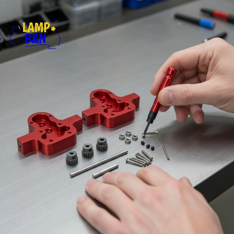 [B&N] เกียร์เกียร์โลหะอัพเกรดสําหรับ C14 C24 B24 B36 MN D90 D99 MN99S RC Cars Extreme Durability สํา
