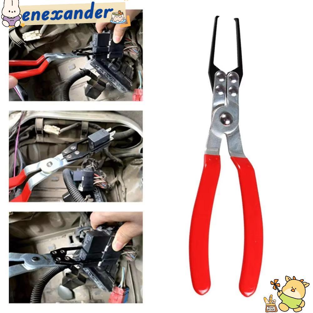 EXER Fuse Puller, Removal Tool เครื่องมือซ่อมรถยนต์เหมาะสําหรับรีเลย์ถอด Clamp, คุณภาพสูง Universal ยานยนต์อัพเกรดมือเครื่องมือรถ Remover คีมคลิป