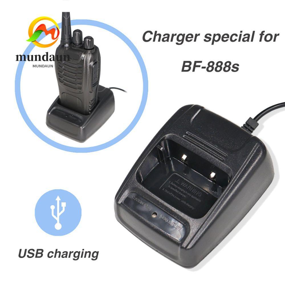MUNDAUN สําหรับ BAOFENG Universal Desktop Charger อุปกรณ์เสริม Li-ion Battery Charger