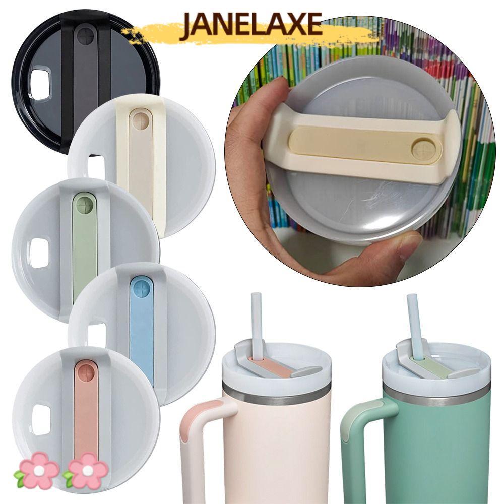 JANELAXE932JN 1Pc แก้วน้ํา Tumbber Themos ฝาพลาสติกหลากสี
