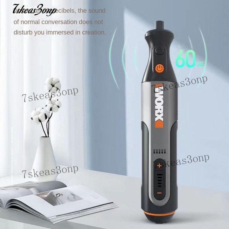 ข้อเสนอพิเศษ เครื่องเจียรโรตารี่ไร้สาย 4V 8V WX106 WX750 ความเร็วหลายระดับ พร้อม ACC