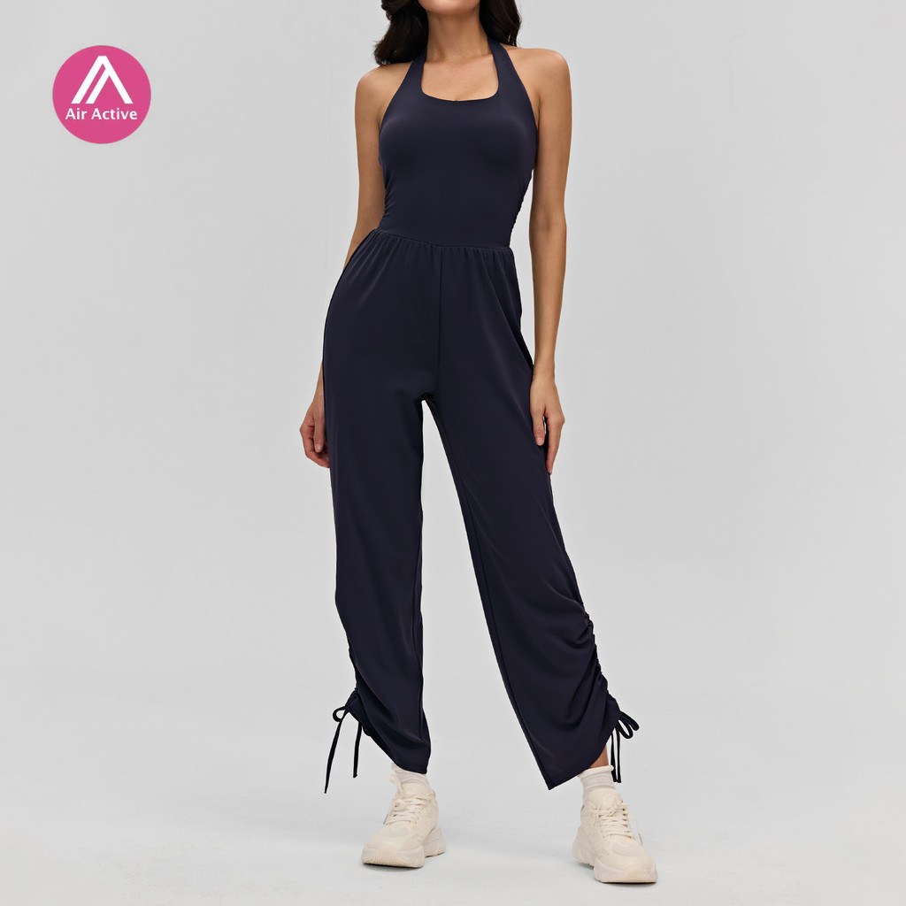 AirActive Jumpsuit แขนกุดสำหรับโยคะและฟิตเนส สวมใส่สบายในการออกกำลังกาย