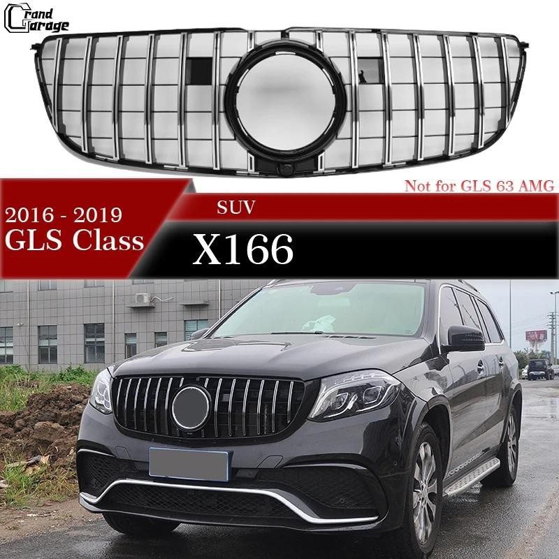 ตะแกรงด้านหน้าสําหรับ 2016 - 2019 Facelifted Mercedes X166 GLS Class GLS350 GLS400 GLS450 GLS500 GLS