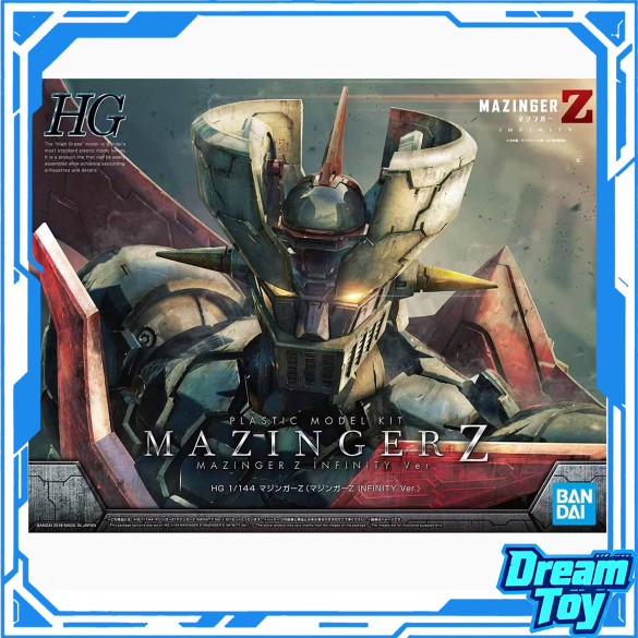 Bandai HG 1/144 MAZINGER Z [MAZINGER Z INFINITY Ver.] ชุดโมเดลพลาสติก MAZINGER Z INFINITY Assembly M