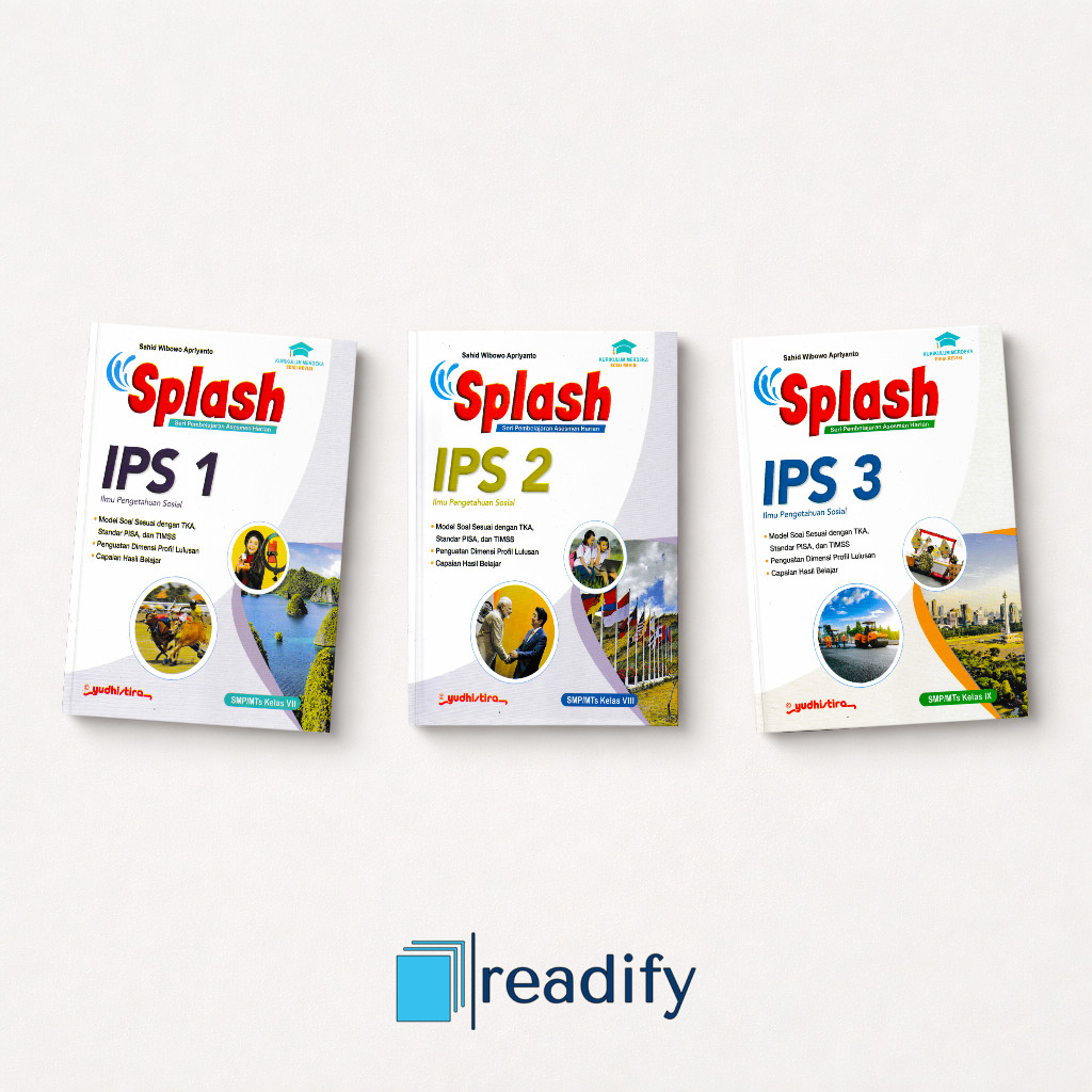 Splash IPS Class 7 8 9 SMP/MTs Yudhistira หลักสูตรอิสระล่าสุด