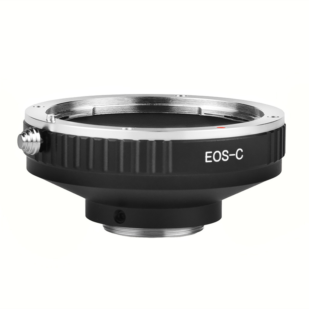 แหวนอะแดปเตอร์เมาท์เลนส์โลหะ EOS-C สําหรับเลนส์ Canon EOS EF และ EF-S ไปยังอุปกรณ์เสริมกล้อง C-Mount