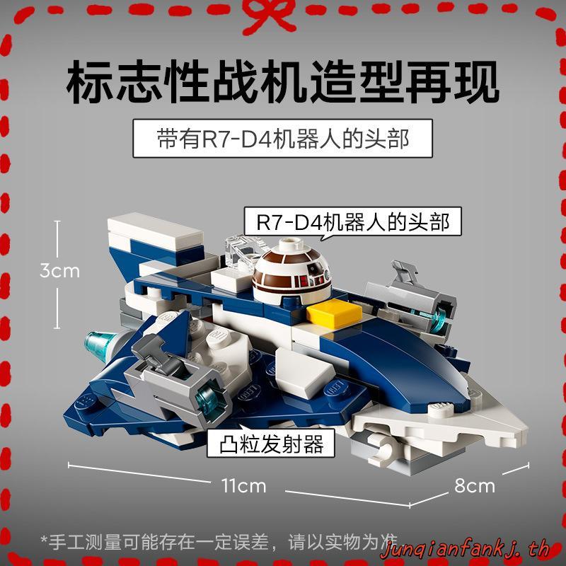 LEGO Star Wars 75400 Plo Koon's Jedi Starfighter Mifighter (89 Pieces)