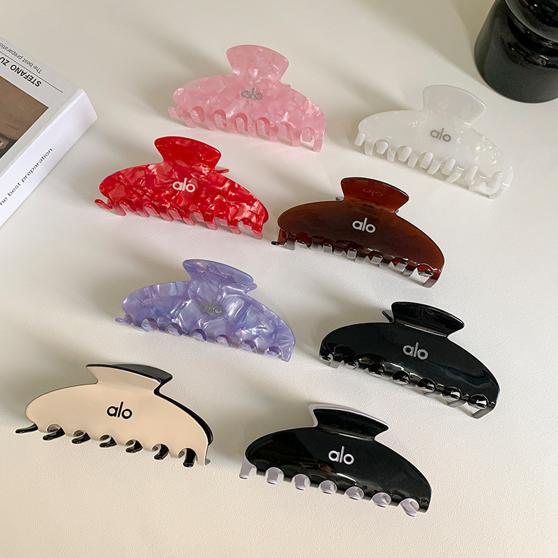 กิ๊บติดผมสตรี อะซิเตท สไตล์แฟชั่น สีพื้น