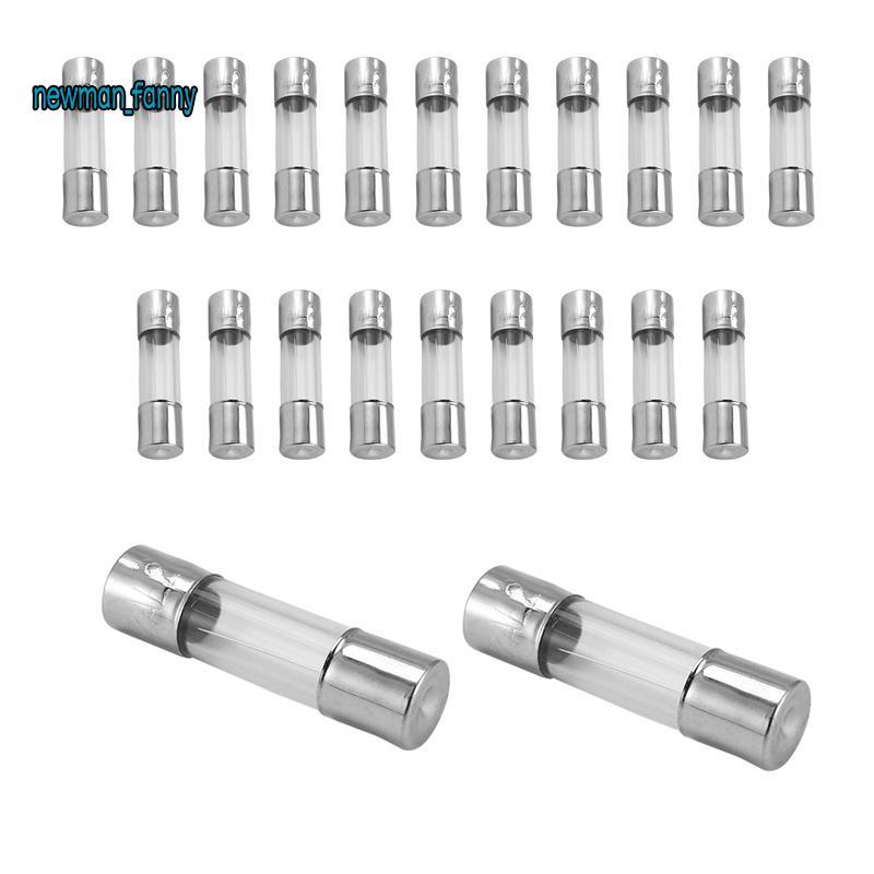 20 x 250 V 2A F2AL Quick F link ฟิวส์หลอดแก้ว 5 มม. x 20 มม.