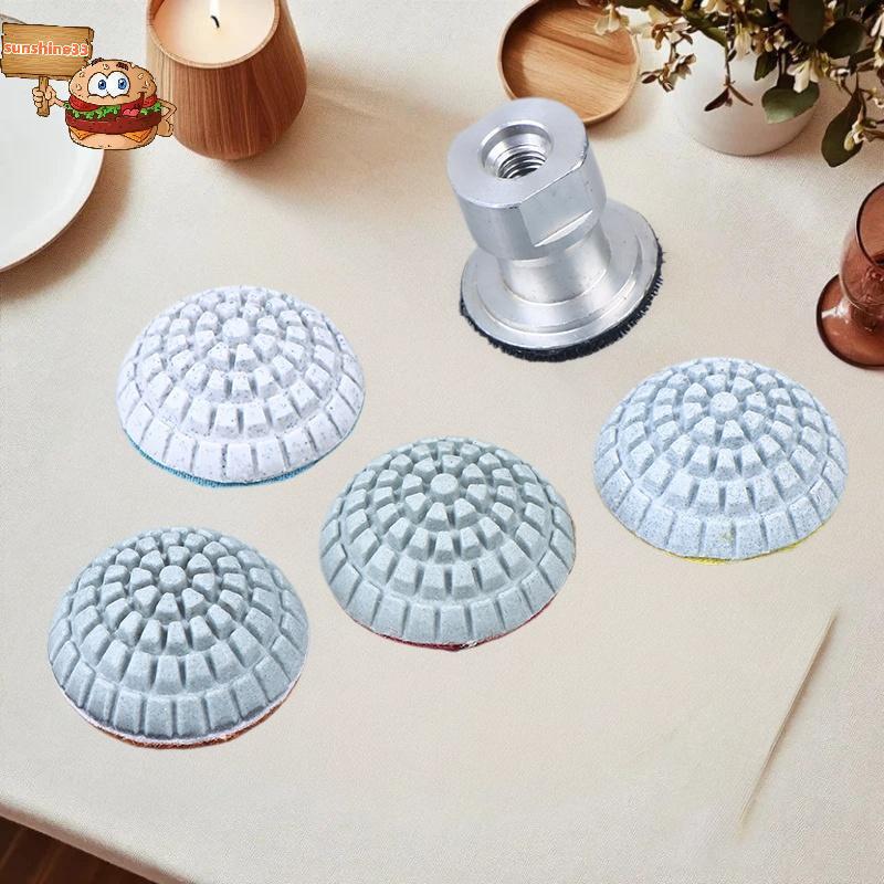 Sun Diamond Wet Polishing Pad หินโค้งแผ่นบดสําหรับขัดหินอ่อนหินแกรนิตพื้นผิวโค้งหิน shine