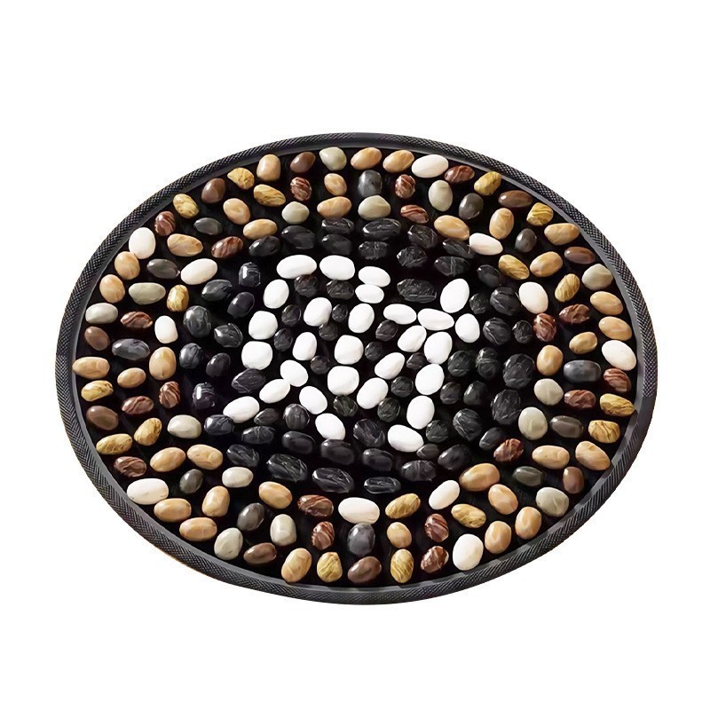 Pebble นวด Pad ธรรมชาติ Pebble แผ่นนวดเท้า Foot Pad หิน Shiatsu Board Pebble แผ่นนวดเท้า