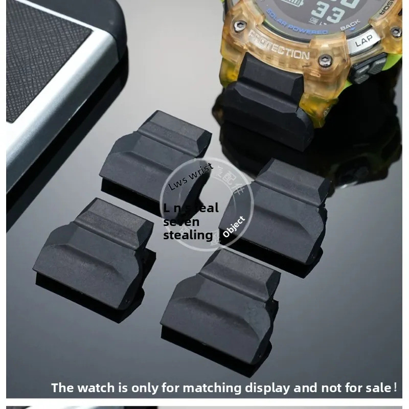 GBD-H1000  Modified Watch Band Adapter For Casio GBD H1000 gbd h1000 Connector Rubber Strap Genuine 