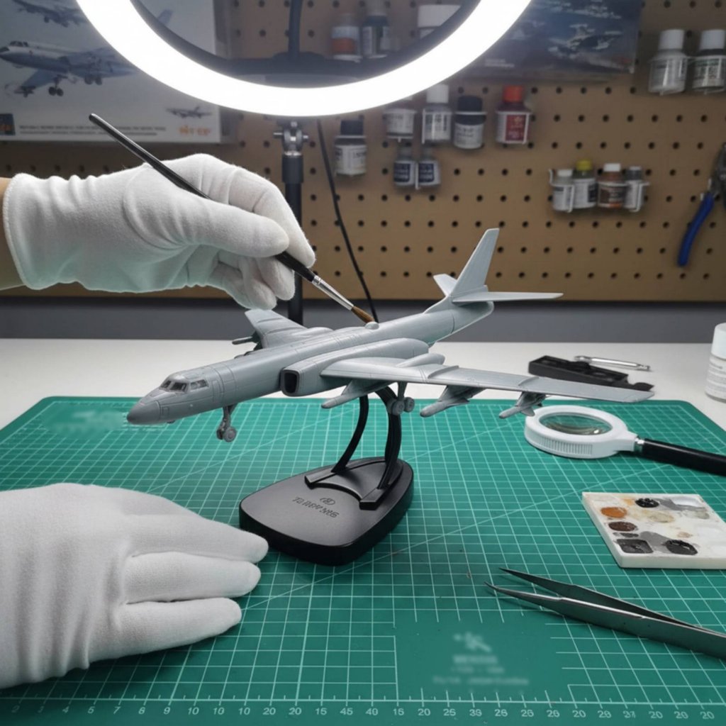 60 ชิ้นเคลื่อนย้ายได้ปีก Tu-22M3 Backfire เครื่องบินเปิด Ordnance Bay 1/144 Scale ชุดเครื่องบินขาตั้