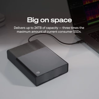 Seagate One Touch External Hard Drive Desktop HDD USB-C รองรับ Windows/macOS พร้อม Rescue Recovery(STNB)