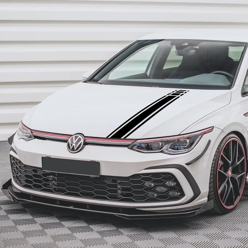 รถ Hood Racing สไตล์สติกเกอร์สําหรับ Volkswagen VW Golf 8 7 5 4 6 GTI MK8 MK7 MK5 MK6 MK4 ไวนิลฟิล์ม
