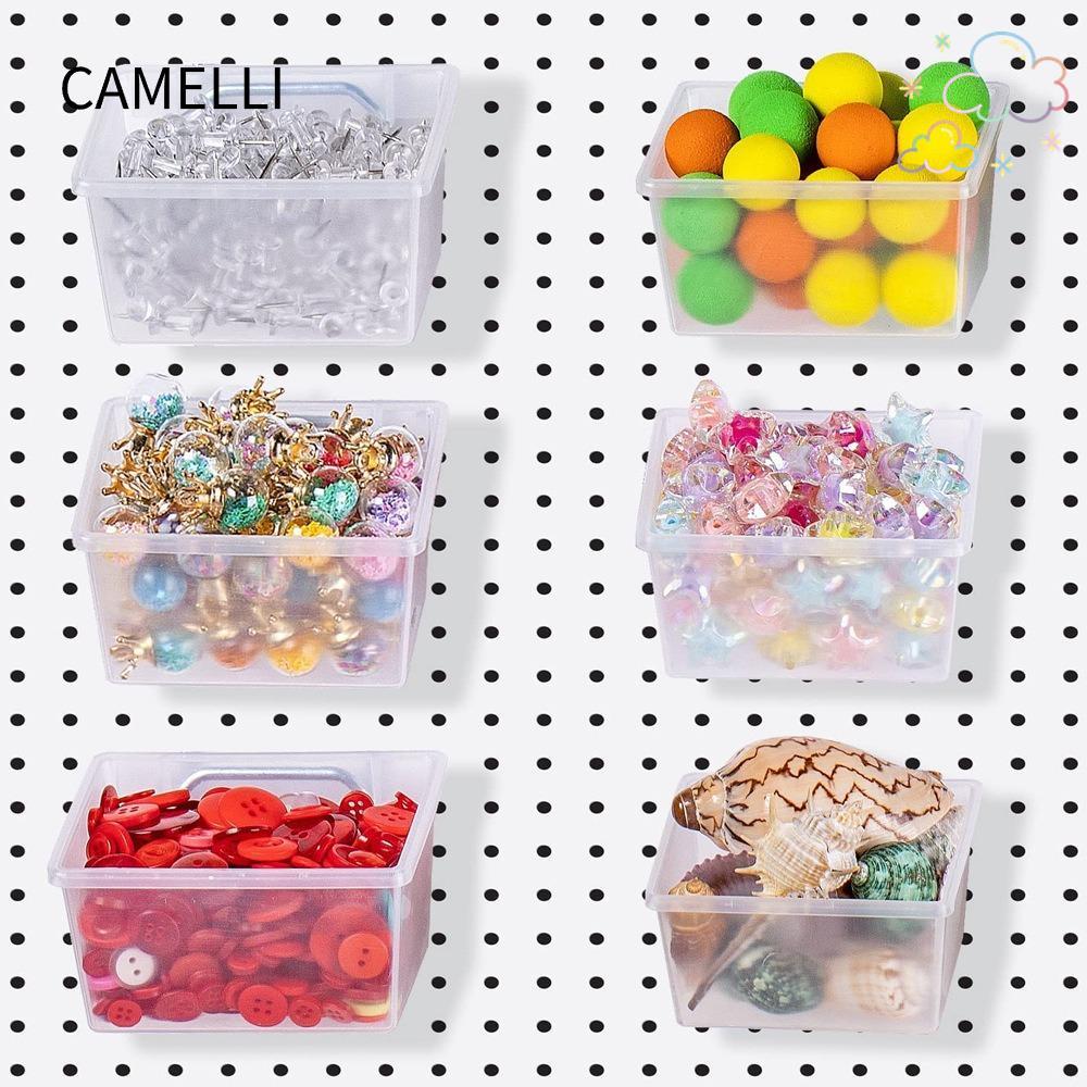 CAMELLI Pegboard Bins, ตะขอ Pegboard PP, กล่อง Pegboard