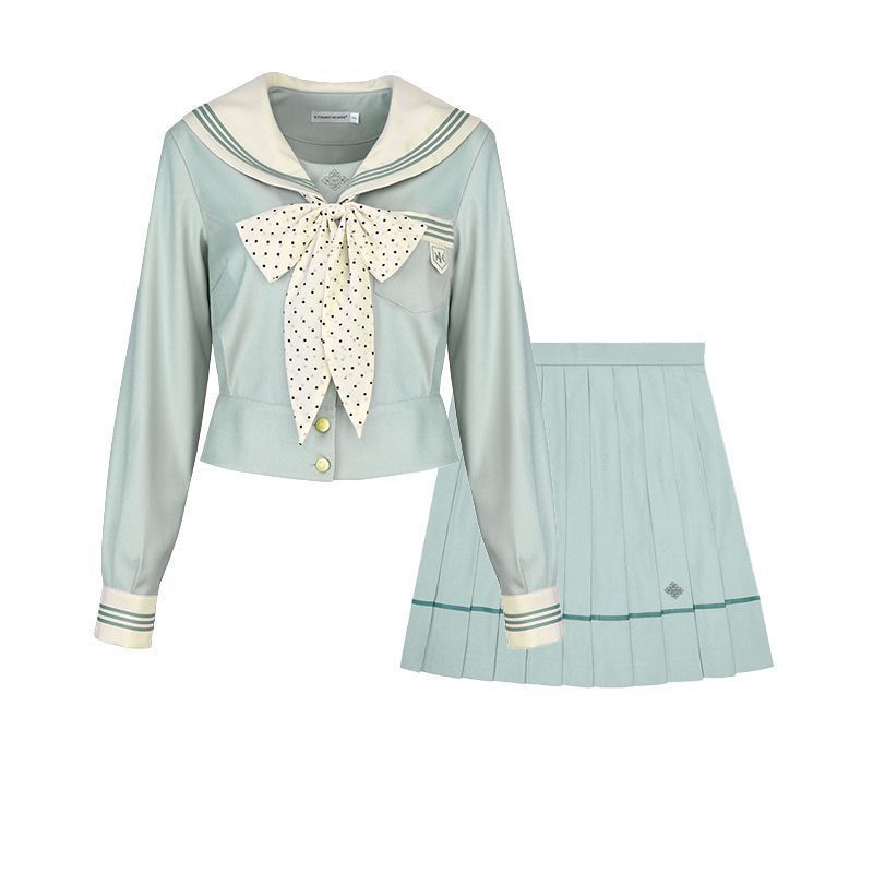 Bai Qiao/หญิง Preppy สไตล์ JK ชุดเครื่องแบบ Y26.04.29 S7QC