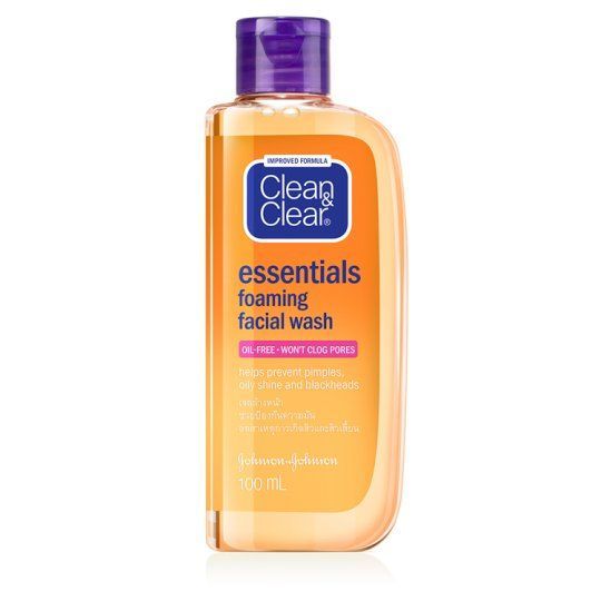[สินค้าส่งด่วน] คลีนแอนด์เคลียร์สบู่เหลวล้างหน้า 100มล. CLEAN+CLEAR FACIAL WASH 100ML.