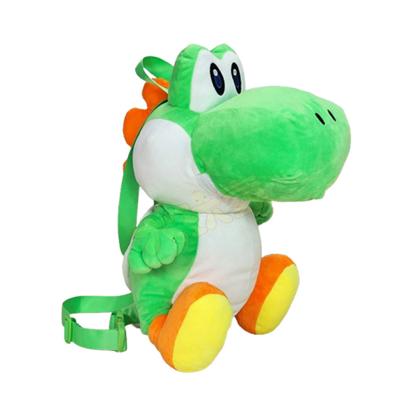 Mario Yoshi Dragon Plush Backpack Yoshi Backpack School Bag Backpack Mario Louis Kikuba Doll