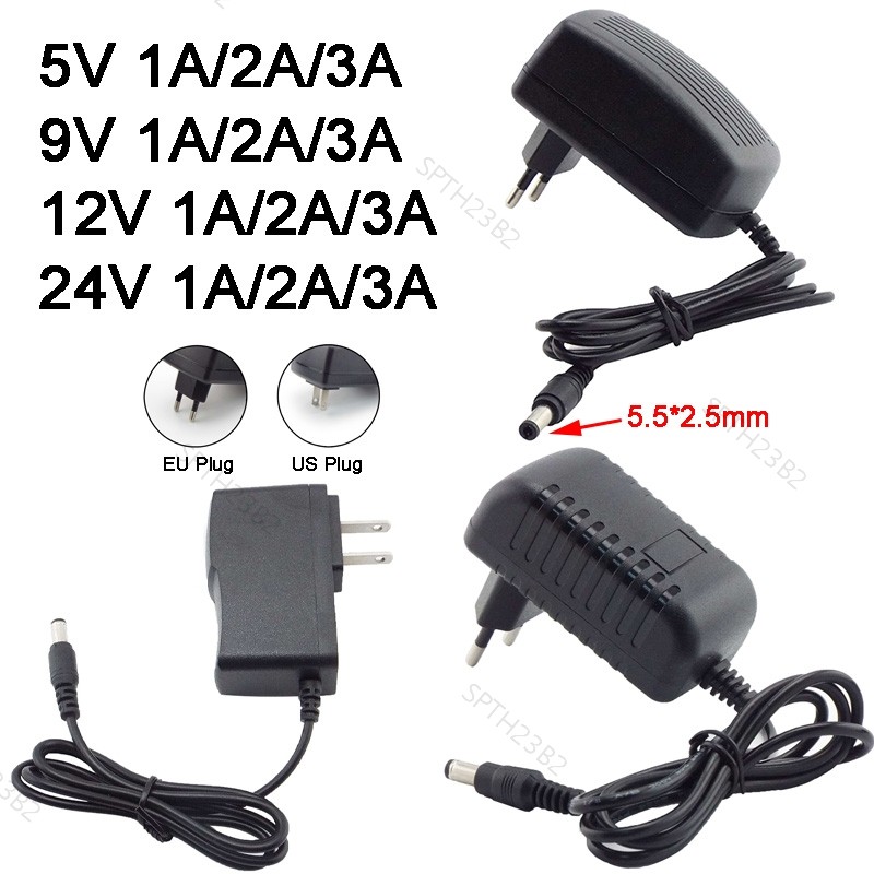 Ac 110-240V Dc 5V 9V 12V 24V 1A 2A 3A อะแดปเตอร์ 12 V โวลต์แปลงแหล่งจ่ายไฟ Charger TH23B2