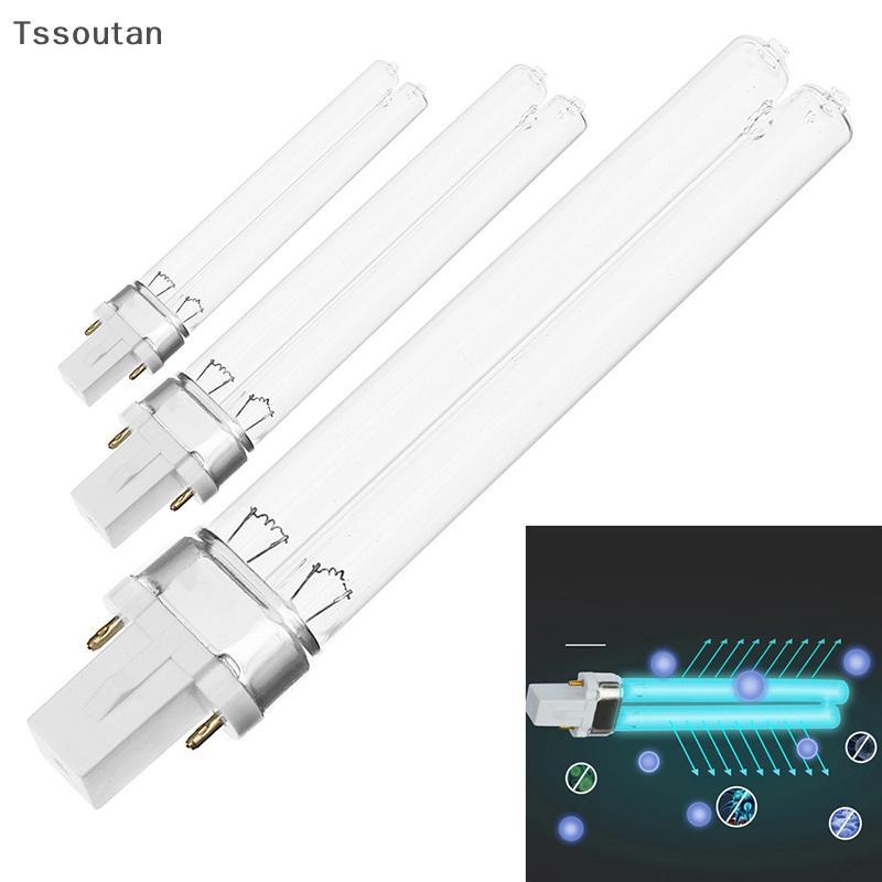 [TSST] 1 ชิ้นหลอดไฟ UV Aquarium ถังปลาบ่ออัลตราไวโอเลตฆ่าเชื้อโคมไฟสําหรับ G23 5W 7W 9W 11W 13W UVC 