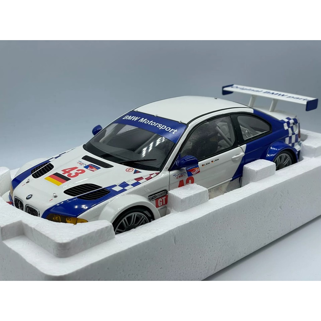 [สต๊อกพร้อม ถ้าคุณมีคําถามใด ๆ ติดต่อ] 1/18 Mini Cut BMW BMW M3 GTR E46