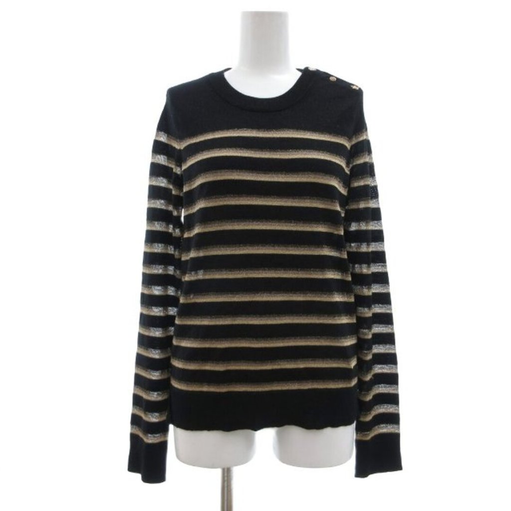 ZADIG & VOLTAIRE Sweater Knit wool black Direct from Japan Secondhand