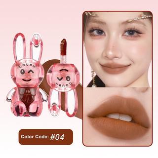 Rabbit Velvet Lipgloss Moisturizing Long Lasting Lip Gloss Lip Water Light Velvet Lip Tint