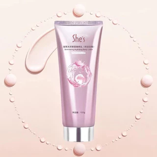 【ซื้อ 2 แถม 2】SHES โลชั่นบํารุงผิวกาย ไวท์เทนนิ่ง ให้ความชุ่มขื้น 100 กรัม