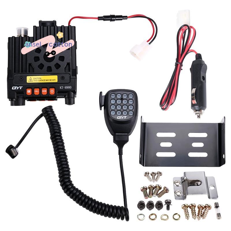 KT-8900D วิทยุมือถือขนาดเล็ก Dual Band 136-174MHz & 400-480MHz 25W Walkie Talkie KT8900 Transceiver 