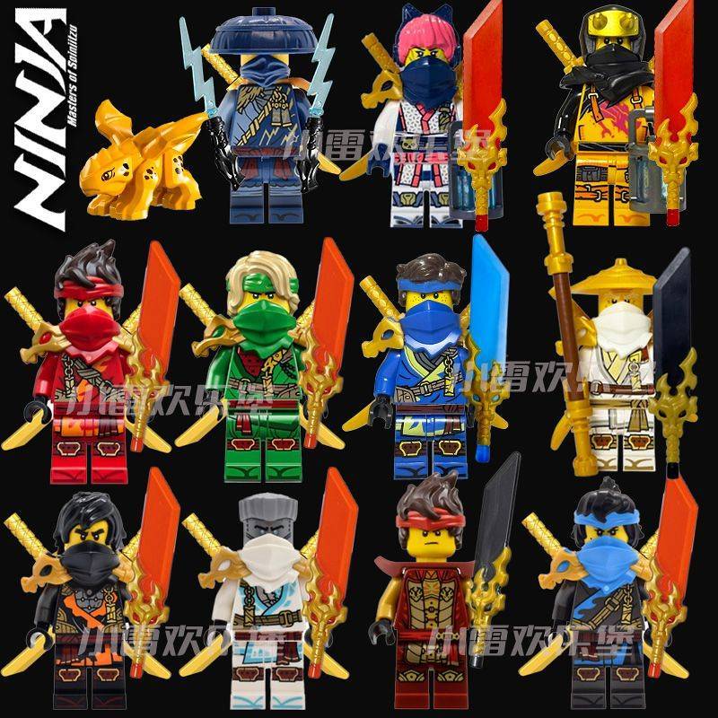 Ninjago Season 19 the Rise of the Dragon Three Season Hero Lloyd Wu Master Alinsola 7YWU