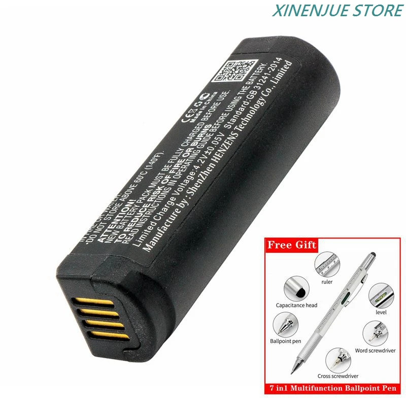 CS 3.7V/1100mAh แบตเตอรี่ SB902 สําหรับระบบไร้สายดิจิตอล SHURE GLX-D,GLXD1,GLXD2