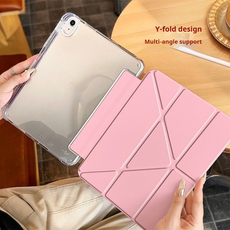 เคสป้องกันสําหรับ iPad รุ่นที่ 10 mini5 air4th 5th gen11 a16 ปลอก gen12 2026 12th gen7th 8th 9th Mini6 air6 A17 Pro pro 11 นิ้ว mini a17 pro Y พับแท็บเล็ต
