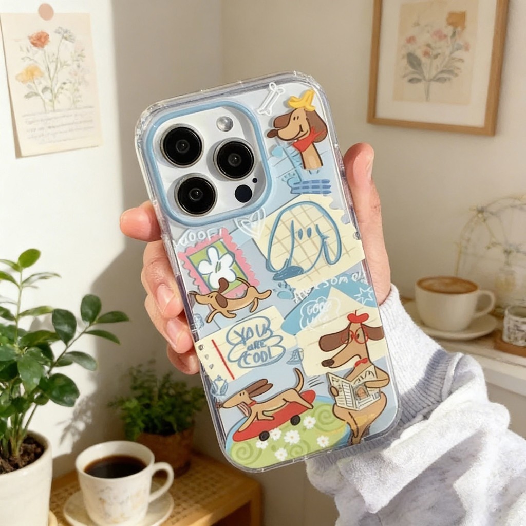 SUN💐ส่งจากไทย เคสโทรศัพท์มือถือไอโฟนลายน่ารักๆ  เคสไอโฟน สําหรับ IPHONE 17 16 11 12 13 14 15PRO MAX 7Plus XS/XR XSMax