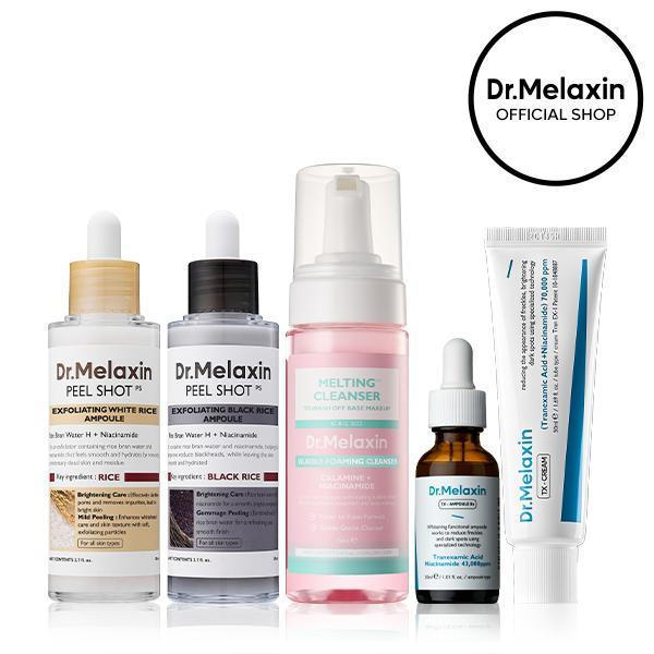 [Dr.Melaxin Official] Bright & Smooth Skincare Set Total Care Set for Glow Glass Skin Set Pore Refin