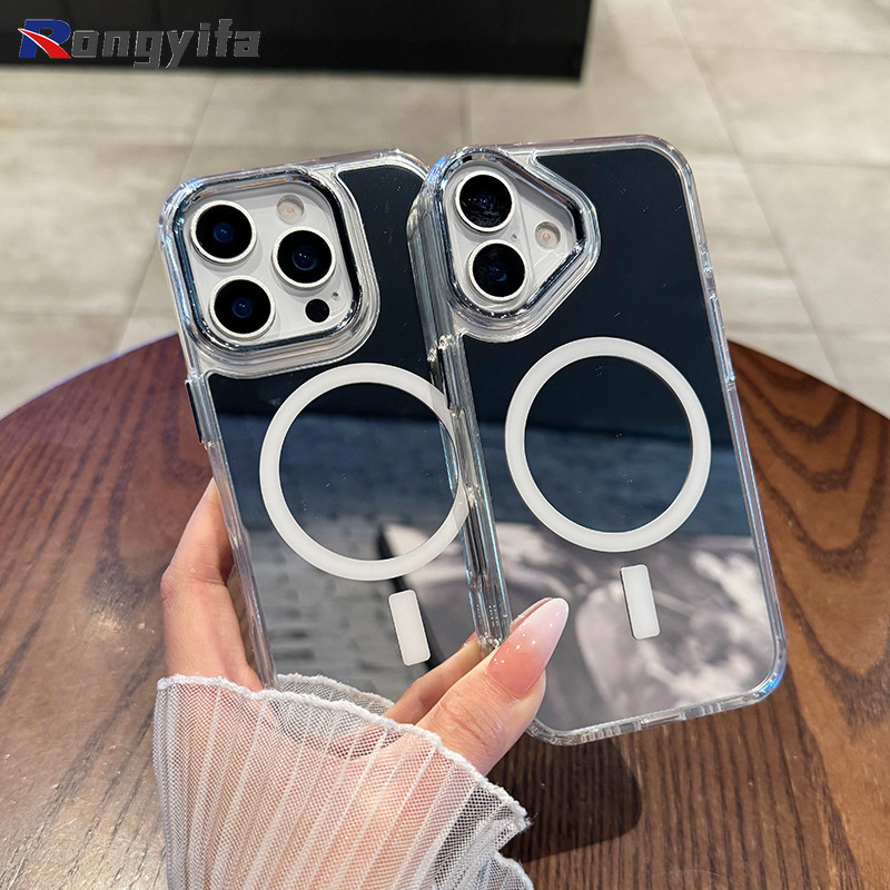 กระจกปลอกแม่เหล็กสําหรับ Huawei Mate 80 Pro Max Nova 15 Pro Ultra 13i 12i 11i Y73 Y72 Y91 เคสโทรศัพท