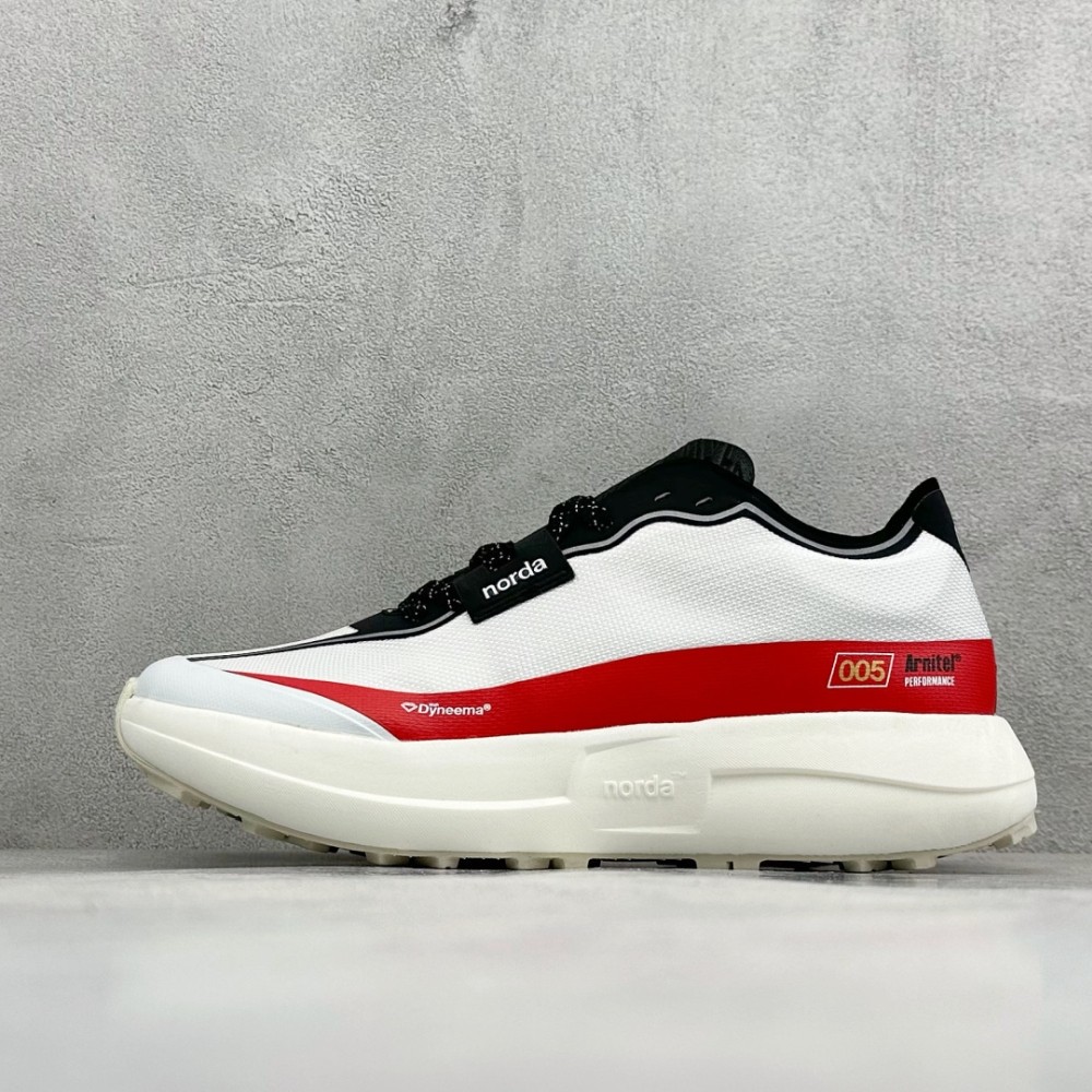 NORDA 005 รองเท้าวิ่งเทรลกลางแจ้งสําหรับผู้ชายและผู้หญิง รองเท้าผ้าใบคู่ Unisex น้ําหนักเบา ทนทานต่อ