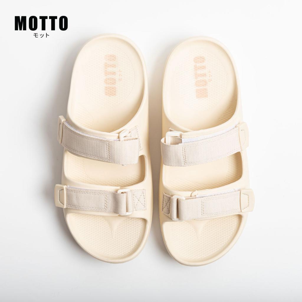 【SALE】Motto มอตโตะ รองเท้าแตะ พื้นนุ่ม สวมเพื่อสุขภาพ คนเท้าแบน size 35 - 45