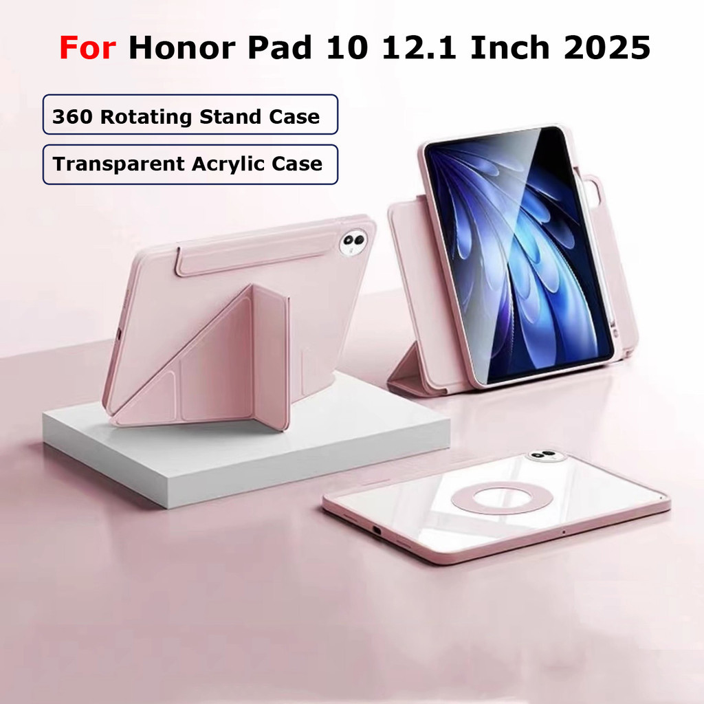 Y-fold ที่ถอดออกได้ 2 in 1 กรณีแม่เหล็กสําหรับ Huawei Honor Pad 10 12.1 นิ้ว 2025 5G/WiFi HEY3-W00/H